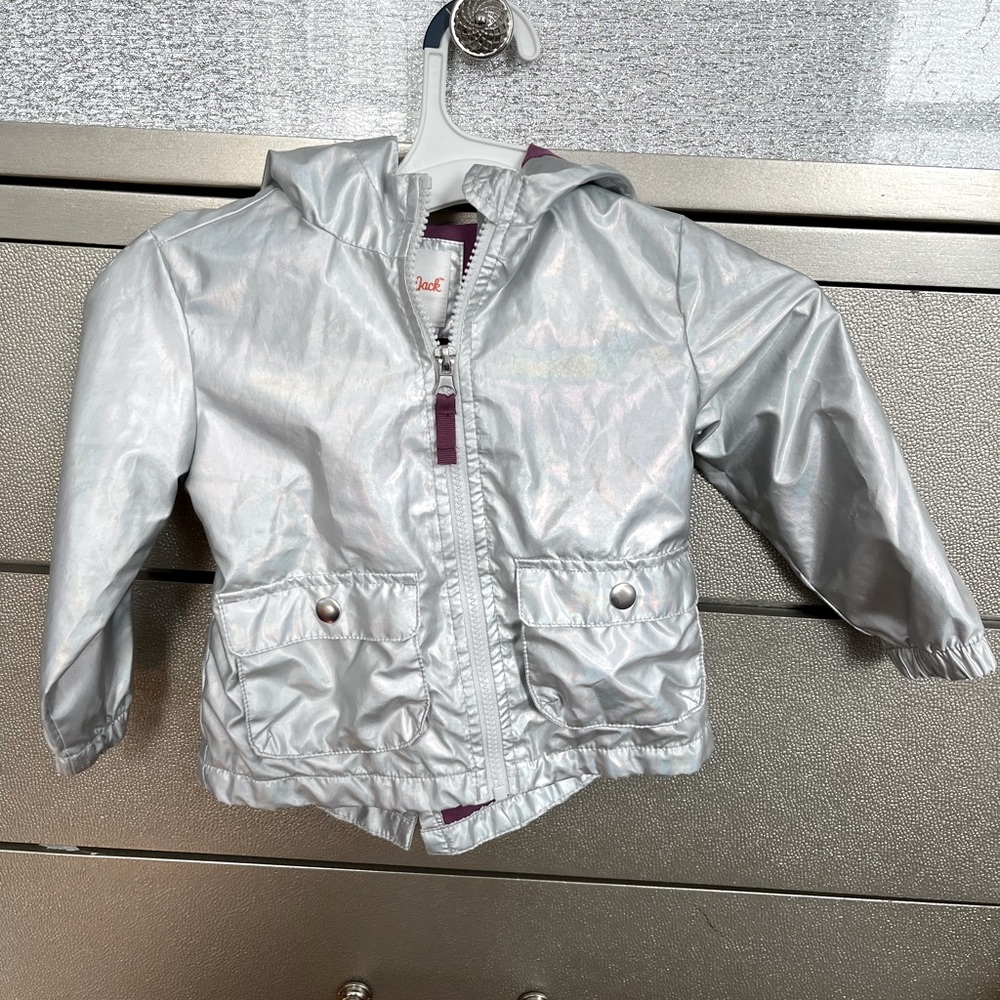Gently used Toddler Girls Rain Jacket